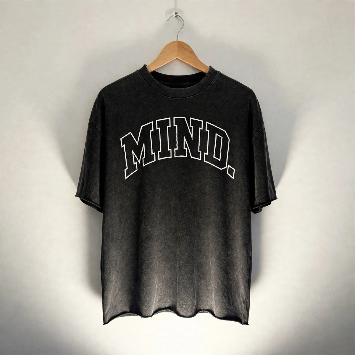 mind. Raw-Edge Boxy Tee