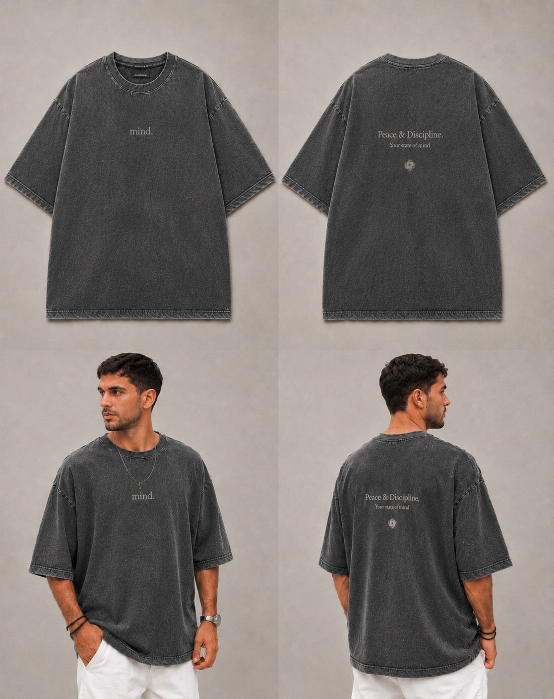 Oversized mind. T shirt