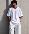 Oversized mind. Stripe Tee T-Shirt