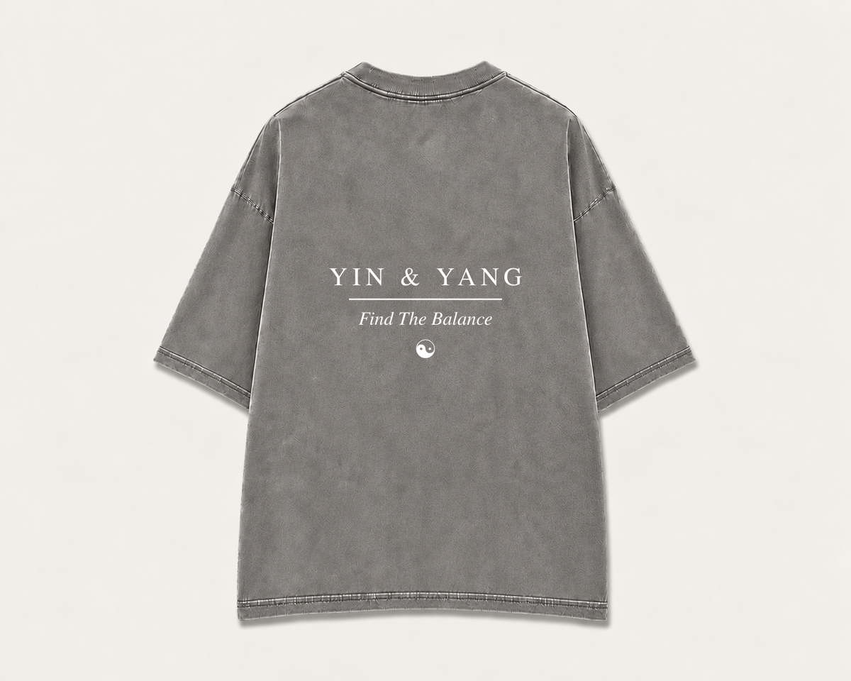 mind. Yin&Yang Washed Tee